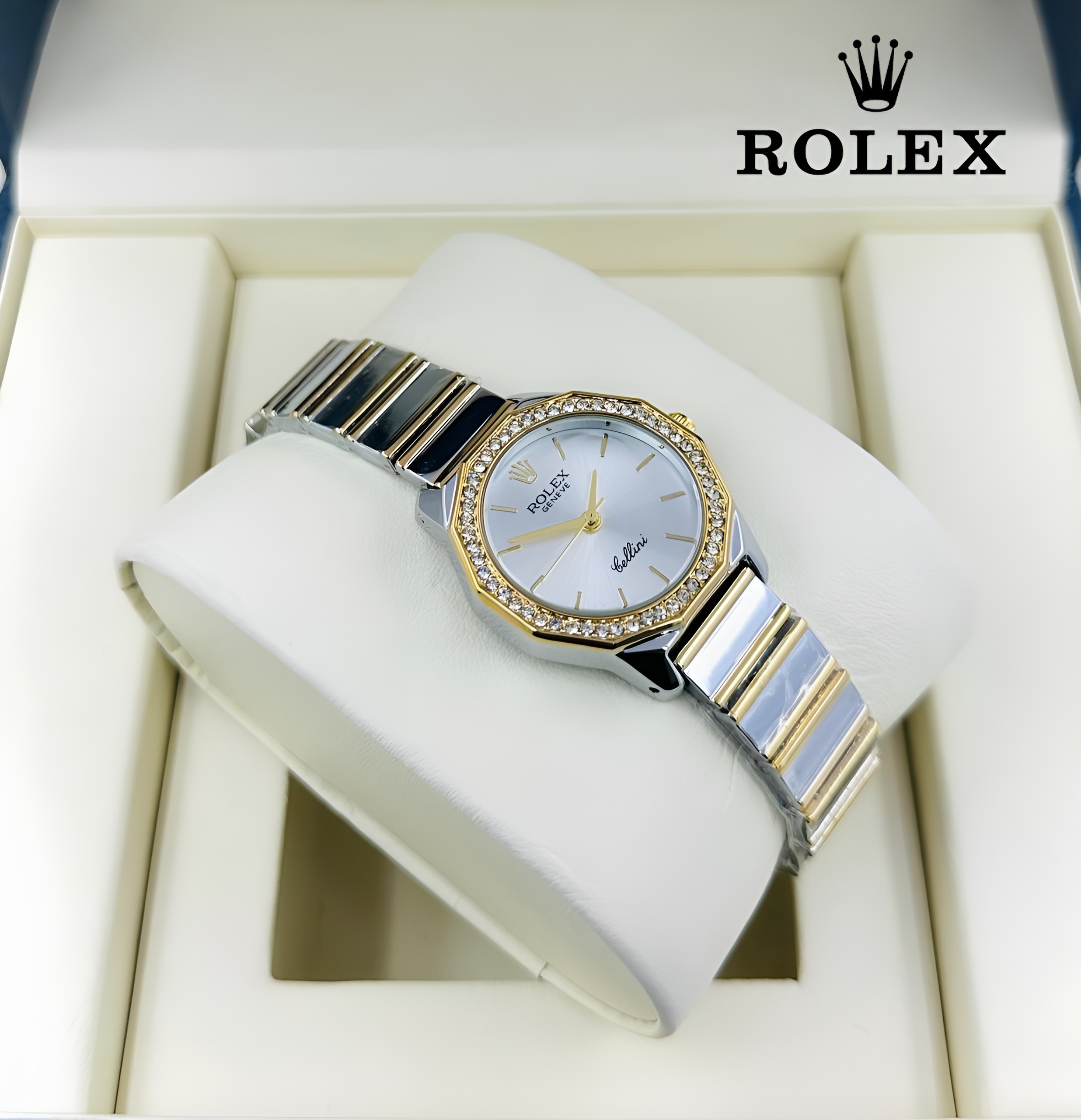 Rolex Geneve Luxury Women Watch