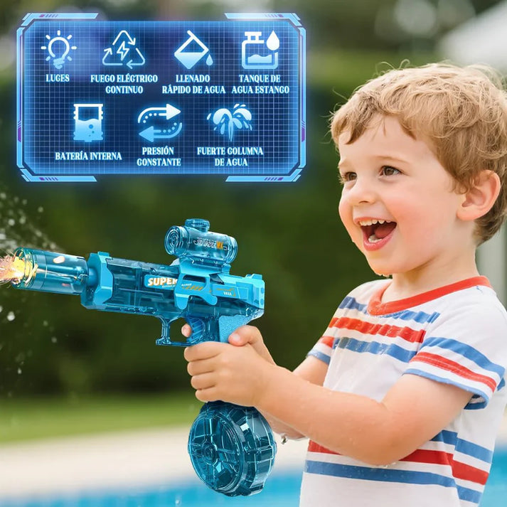 Super Splash Electric Water Gun (مسدس الماء الكهربائي سوبر سبلاش)